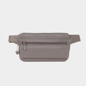 Women's Hedgren Asarum Belt Bags Grey Brown | KTI3776FF