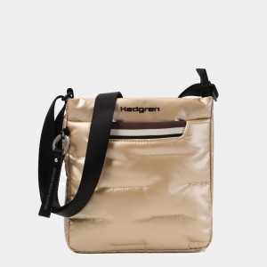 Women's Hedgren Cushy Crossbody Bags Beige | BRF6594ZL