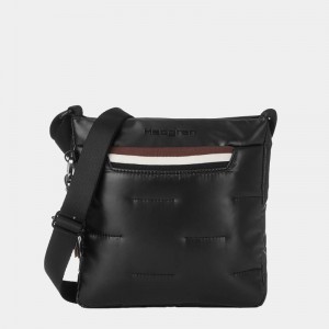 Women's Hedgren Cushy Crossbody Bags Black | TYX922GJ