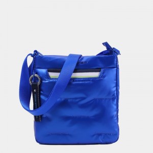 Women's Hedgren Cushy Crossbody Bags Blue | TAQ487FT