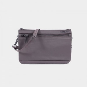 Women's Hedgren Emma Crossbody Bags Grey Brown | SNT8725RG