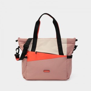 Women's Hedgren Galactic Tote Bags Pink Orange | DDU9170AH