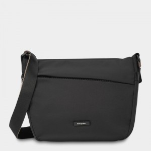 Women's Hedgren Gravity Crossbody Bags Black | JSE1299KG