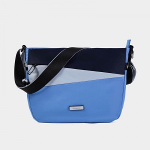 Women's Hedgren Gravity Crossbody Bags Blue | SHZ5561QM