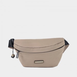 Women's Hedgren Halo Belt Bags Grey Beige | MVV3212MA