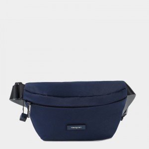 Women's Hedgren Halo Belt Bags Navy | BDE5785IA