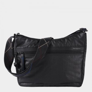 Women's Hedgren Harper's Rfid Shoulder Bags Black | NVL8465NO