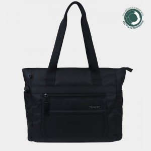 Women's Hedgren Keel Tote Bags Black | VFU4396YI