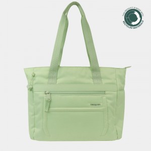 Women's Hedgren Keel Tote Bags Light Green | JWM6161CG