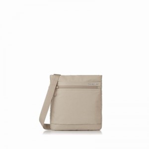 Women's Hedgren Leonce Shoulder Bags Beige | VRP7580KZ