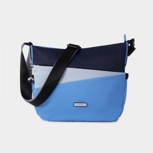 Women's Hedgren Milky Way Crossbody Bags Blue | UXO9054YL