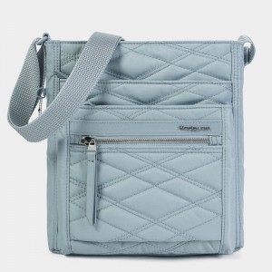 Women's Hedgren Orva Crossbody Bags Light Blue | MEZ287YZ