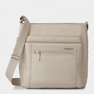 Women's Hedgren Orva Shoulder Bags Beige | LDK7853VZ