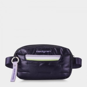 Women's Hedgren Snug Belt Bags Purple Deep Blue | VHW5251HF