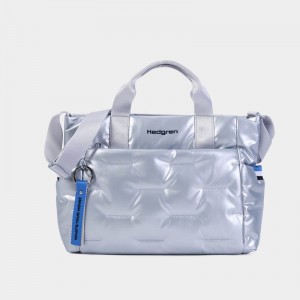 Women's Hedgren Softy Handbag Light Blue | KQC6680GS