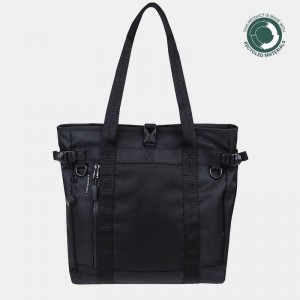 Women's Hedgren Summit Sustainably Made Tote Bags Black | TRF9998SC