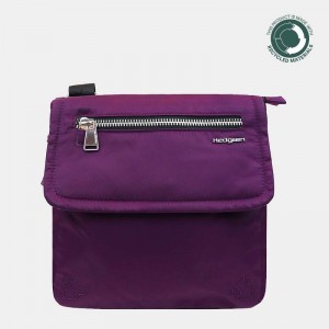 Women's Hedgren Victoria Sustainably Made Crossbody Bags Purple | FIB10073ZR