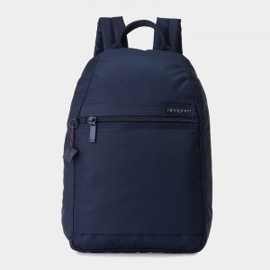 Women's Hedgren Vogue Backpacks Dark Blue | LBW7955VS