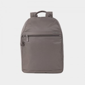 Women's Hedgren Vogue Backpacks Grey Brown | OAT8051ZC