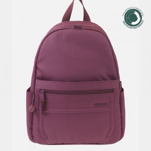 Women's Hedgren Windward Backpacks Pink | FLB6376SC