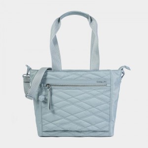 Women's Hedgren Zoe Tote Bags Light Blue | NRX472BY