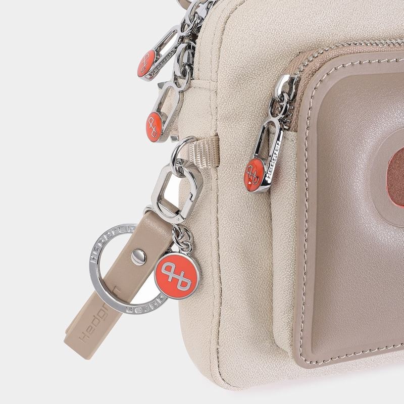 Women's Hedgren Americano Belt Bags Beige | JYT2564ZF