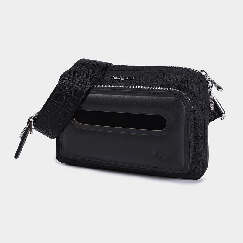 Women's Hedgren Americano Belt Bags Black | HLD1693KL