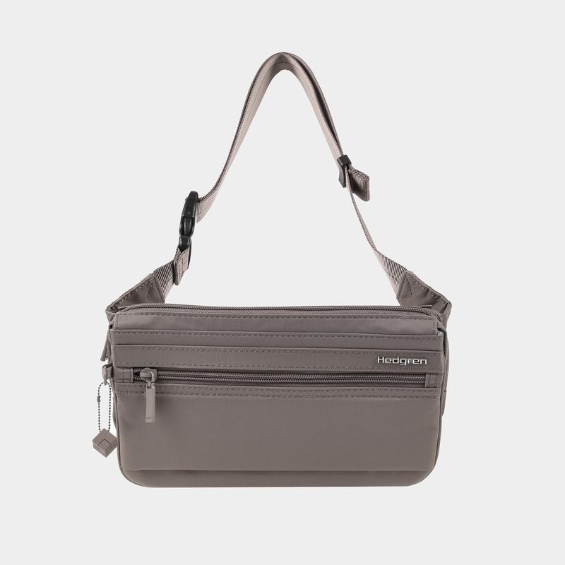 Women's Hedgren Asarum Belt Bags Grey Brown | KTI3776FF