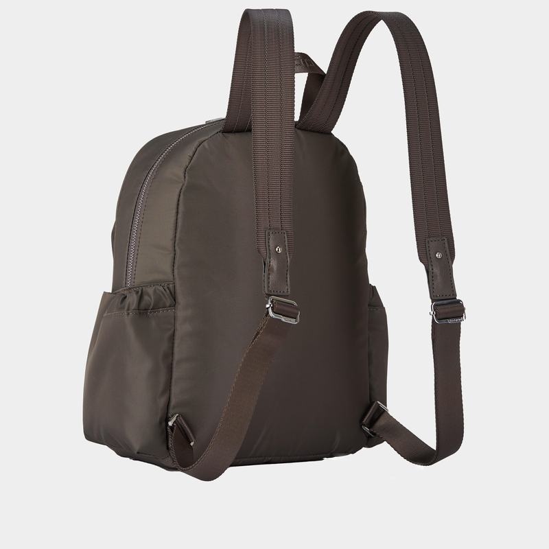 Women's Hedgren Balanced Backpacks Grey Brown | LON3440MX