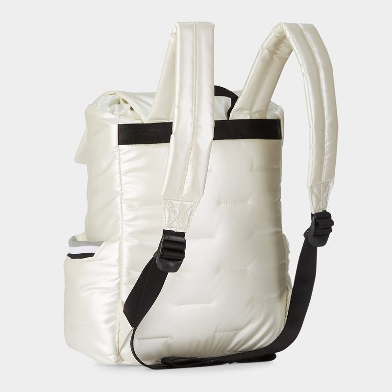 Women's Hedgren Billowy Backpacks White | CDI917XL