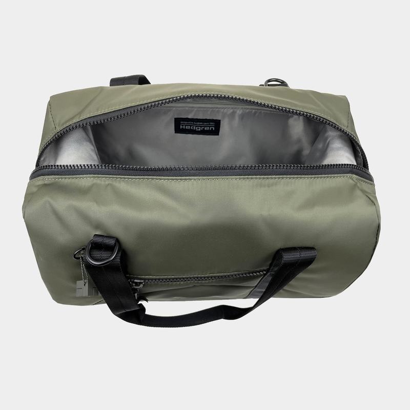 Women's Hedgren Bound Sustainably Made Duffle Bags Dark Green | JYU1823AM