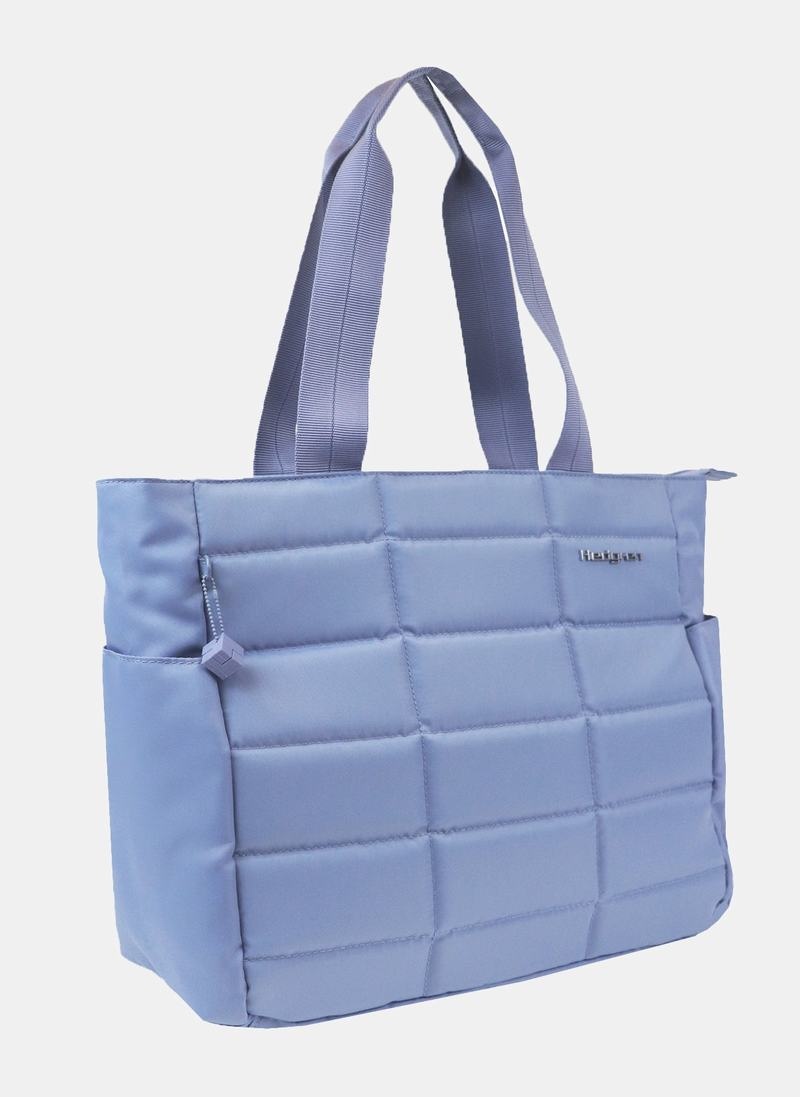 Women's Hedgren Camden Tote Bags Light Blue | PIV253ZY