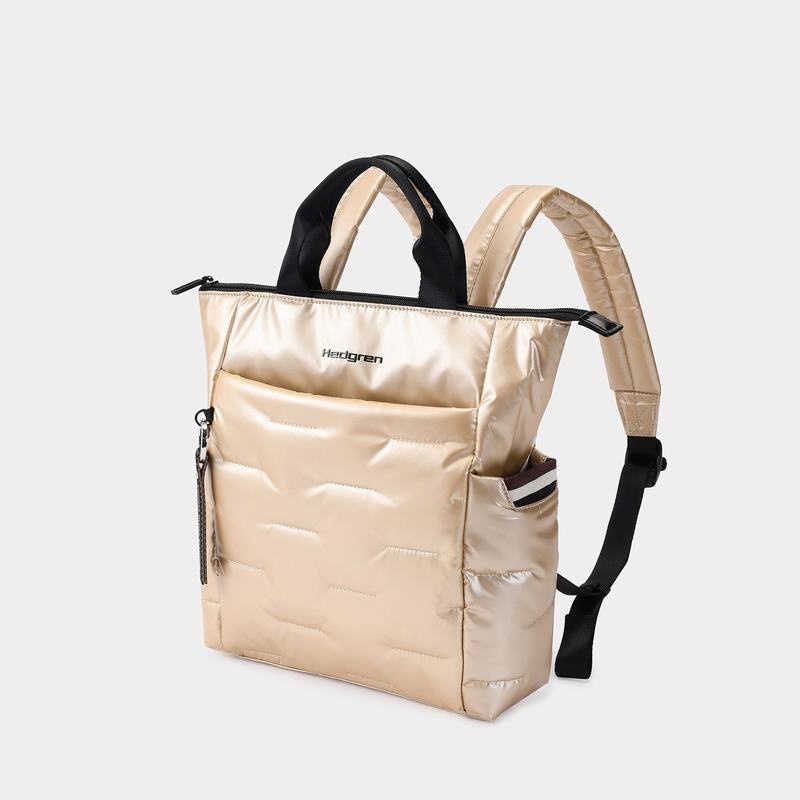 Women's Hedgren Comfy Backpacks Beige | EGW3873XZ