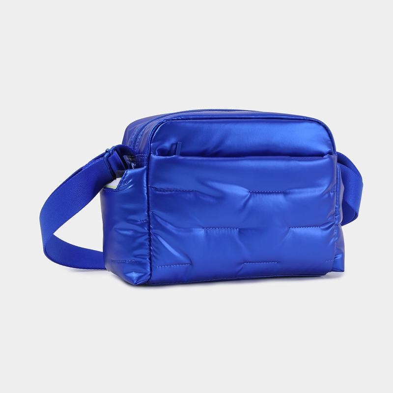 Women's Hedgren Cozy Shoulder Bags Blue | WPZ2798AU