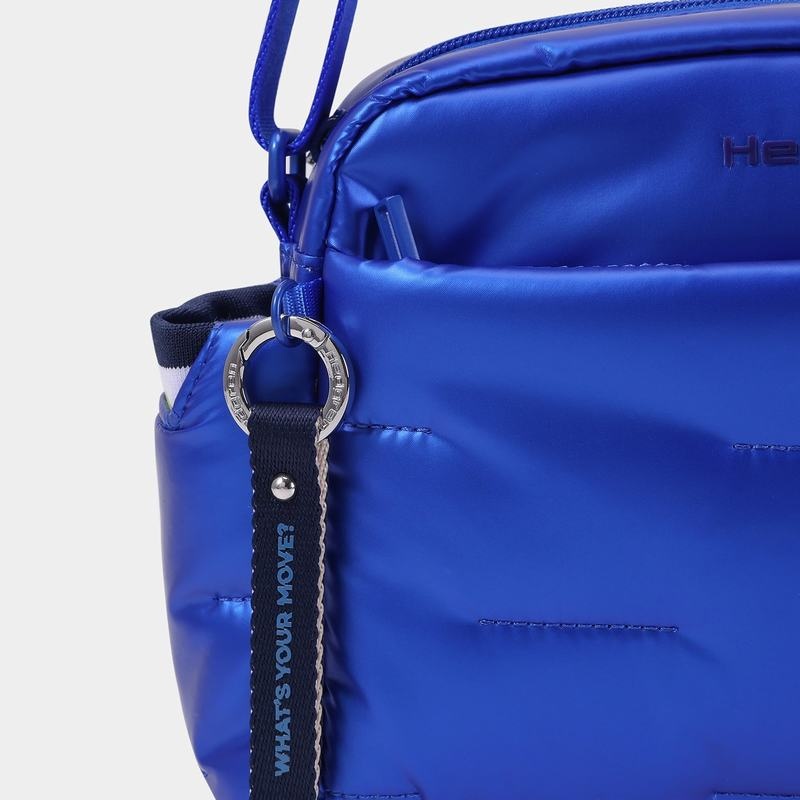 Women's Hedgren Cozy Shoulder Bags Blue | WPZ2798AU