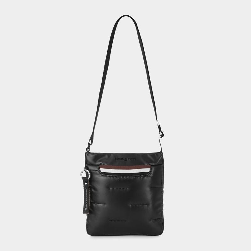 Women's Hedgren Cushy Crossbody Bags Black | TYX922GJ