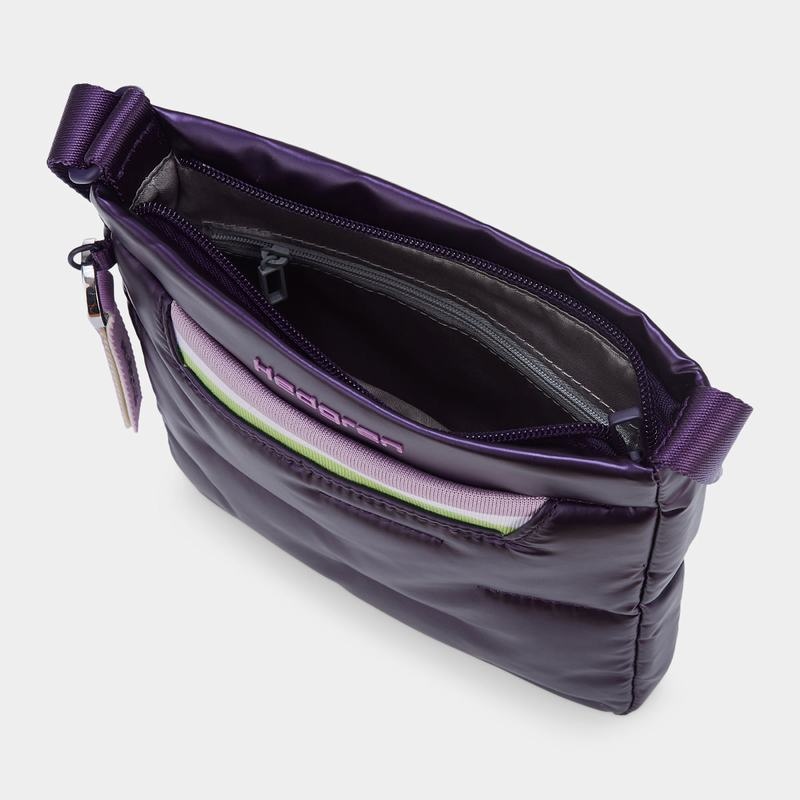 Women's Hedgren Cushy Crossbody Bags Purple Deep Blue | GHV2274IY