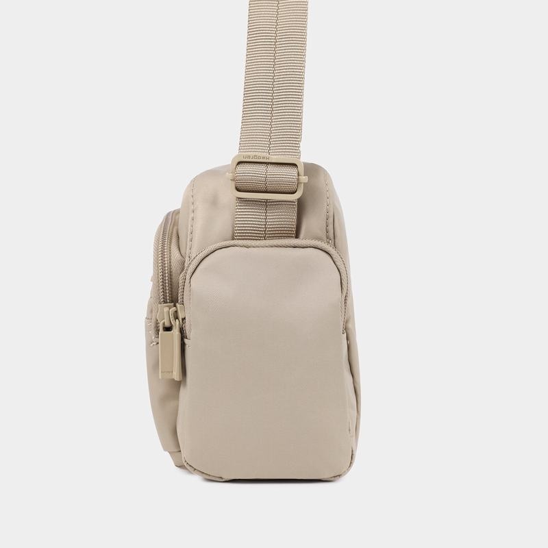 Women's Hedgren Emily Crossbody Bags Beige | DXC6717FA