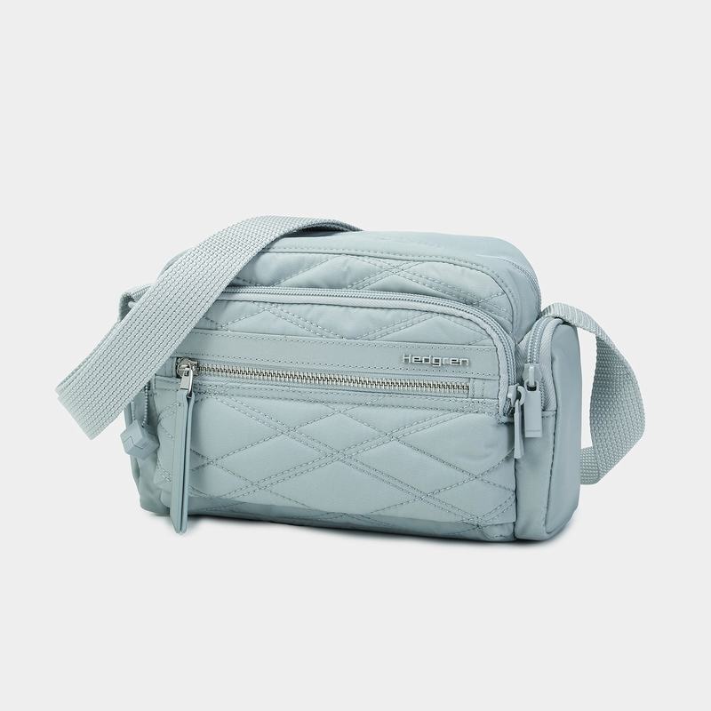 Women's Hedgren Emily Crossbody Bags Light Blue | HHN9489PR