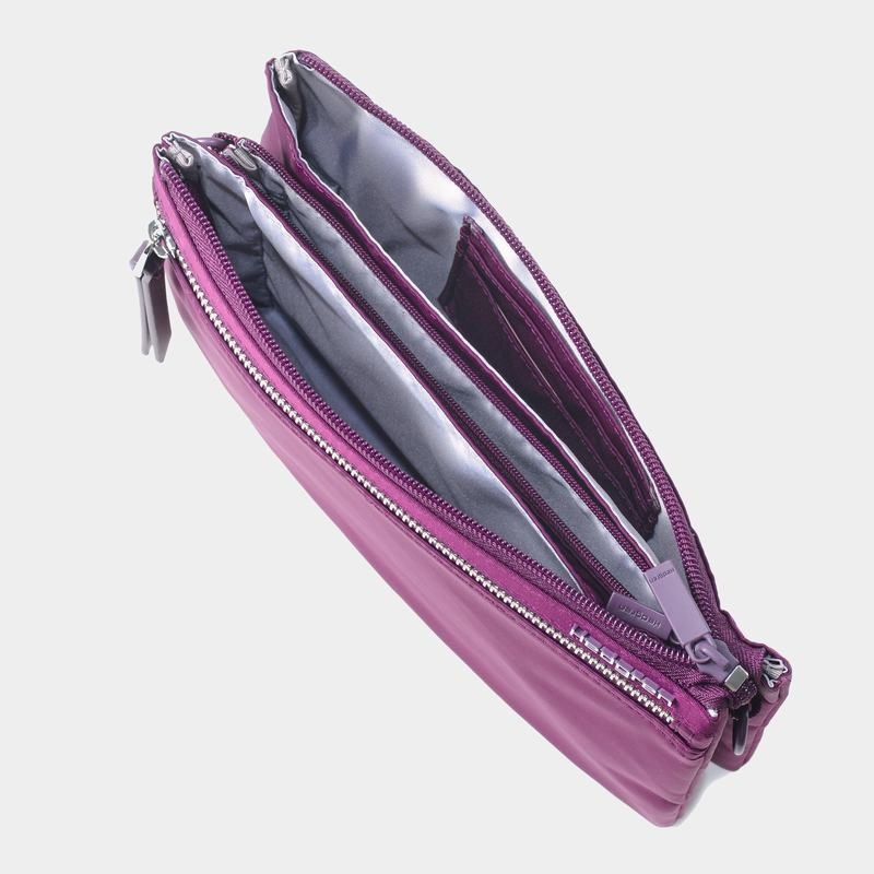 Women's Hedgren Emma Crossbody Bags Purple | FKQ6976KA