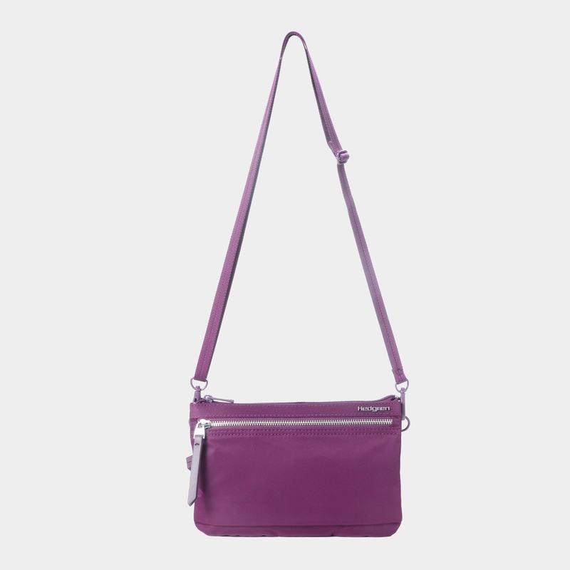 Women's Hedgren Emma Crossbody Bags Purple | FKQ6976KA