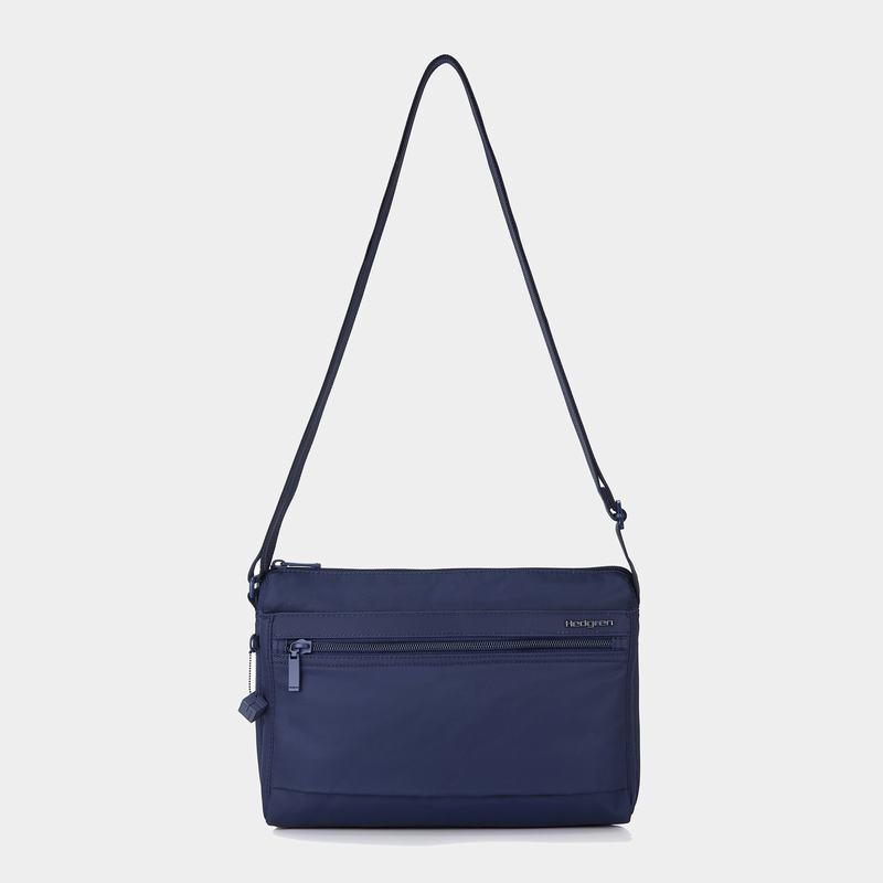 Women's Hedgren Eye Medium Shoulder Bags Dark Blue | MSE3759BK