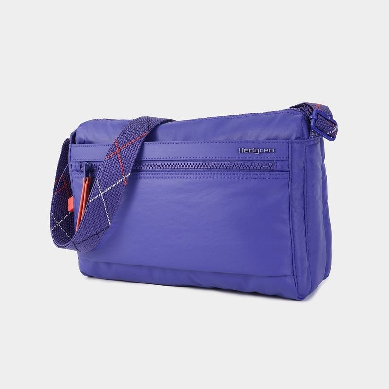 Women's Hedgren Eye Medium Shoulder Bags Royal Blue | SLQ1274CN