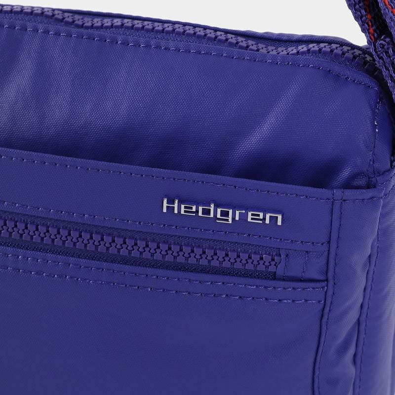 Women's Hedgren Eye Medium Shoulder Bags Royal Blue | SLQ1274CN