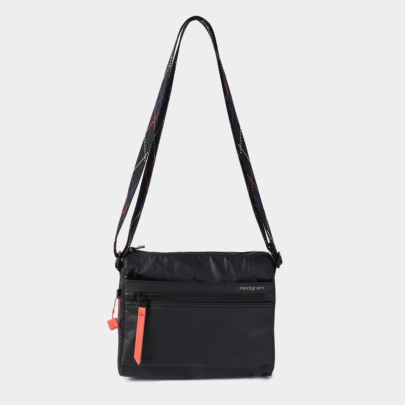 Women's Hedgren Eye Shoulder Bags Black Coral | SBL5141VW