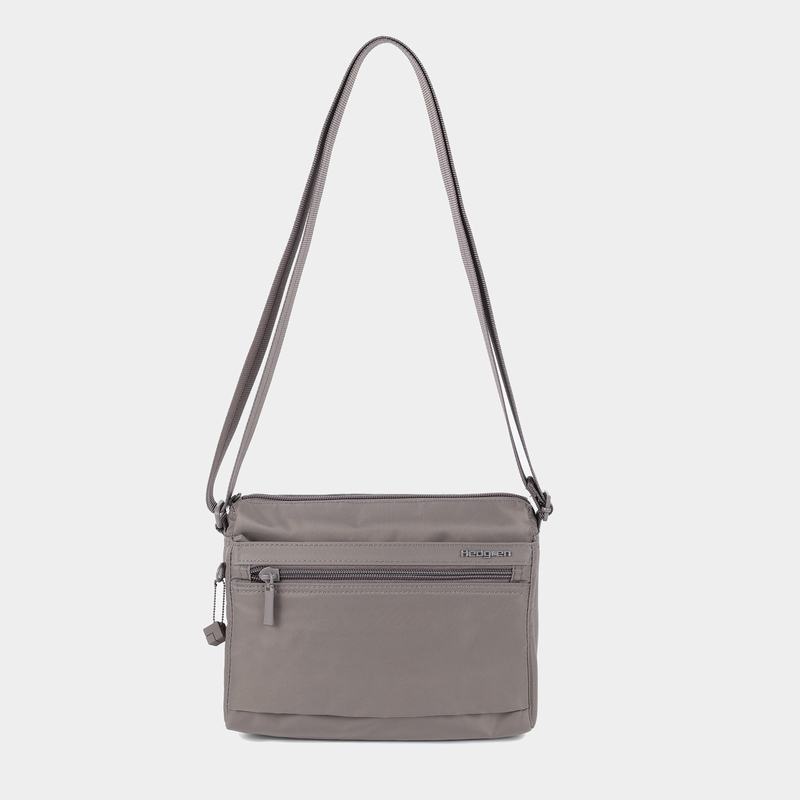 Women's Hedgren Eye Shoulder Bags Grey Brown | MOJ66VA