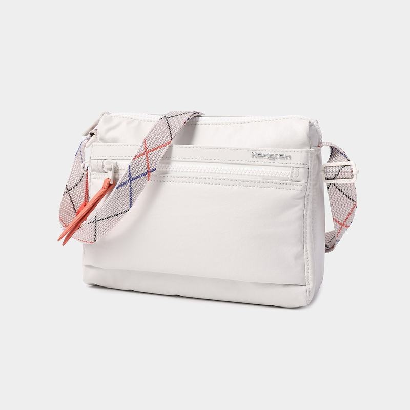 Women's Hedgren Eye Shoulder Bags White Grey | WMM7086NT