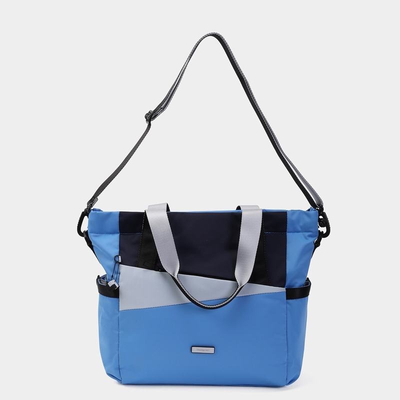 Women's Hedgren Galactic Tote Bags Blue | ZLH5393TI