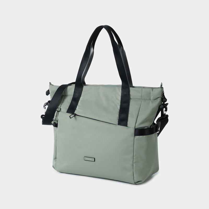 Women's Hedgren Galactic Tote Bags Green | VDV9533OI