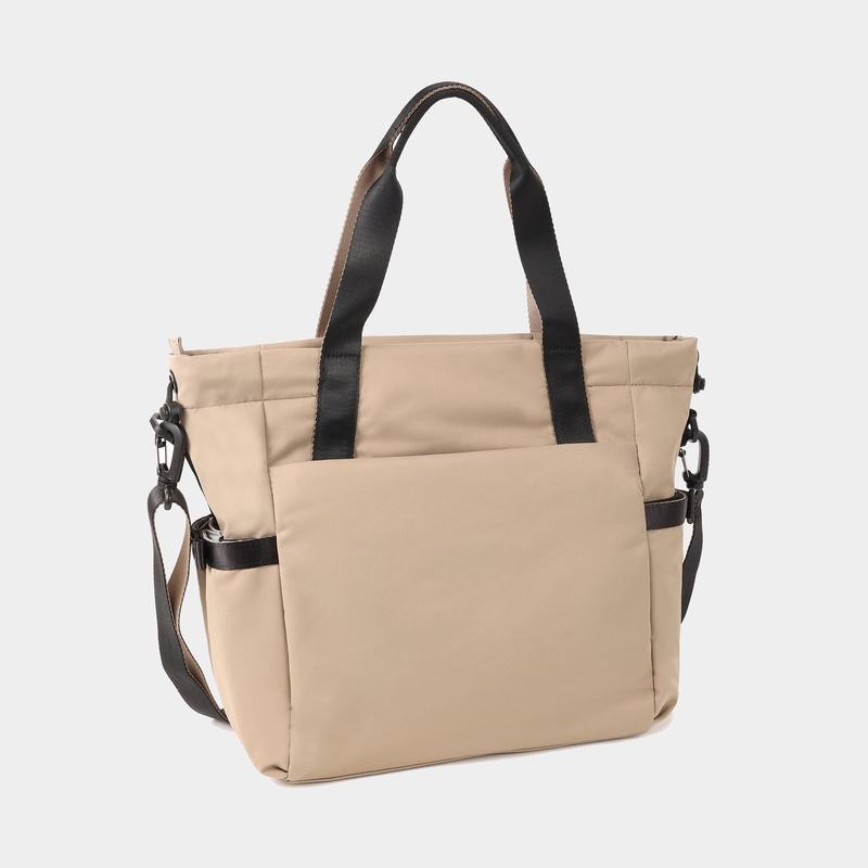 Women's Hedgren Galactic Tote Bags Grey Beige | MEU7017DP